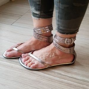 Diba silver sandals